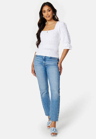 Sandy 2/4 Square Neck Knit