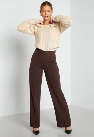 Shy Detail L/S Knit Top