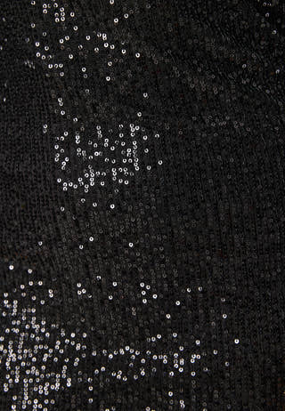 Sparkling 3/4 O-Neck Dress