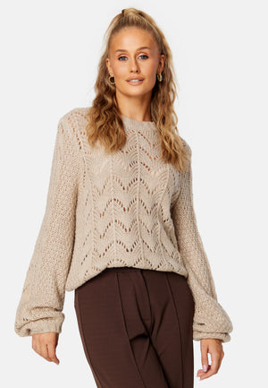 Sultan Knit O-Neck L/S Top