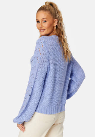 Sultan Knit O-Neck L/S Top
