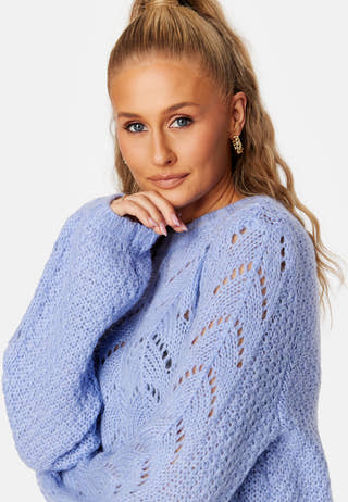 Sultan Knit O-Neck L/S Top