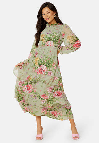 Ura Layer Ruffle Dress