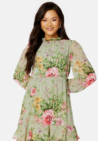 Ura Layer Ruffle Dress