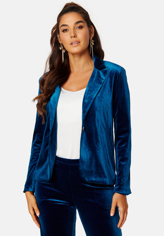 Velour L/S Blazer
