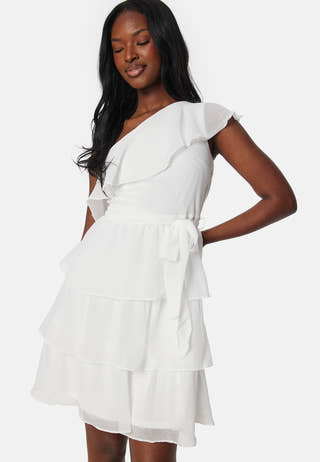 Viabbelone flounce short dress