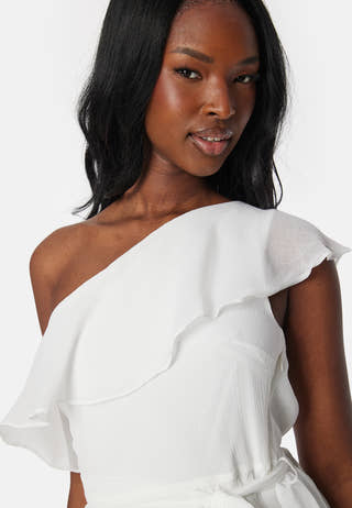 Viabbelone flounce short dress