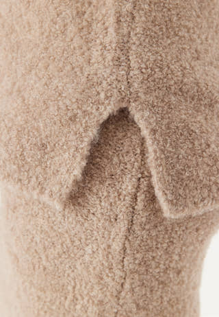 Viabby V-neck S/L KNIT VEST KN