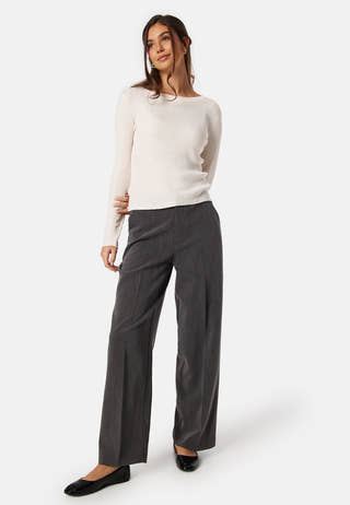 Viabella Rib L/S Knit Top