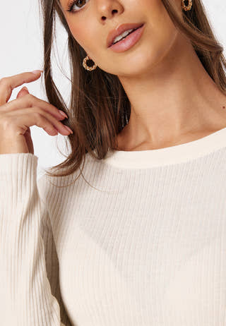 Viabella Rib L/S Knit Top