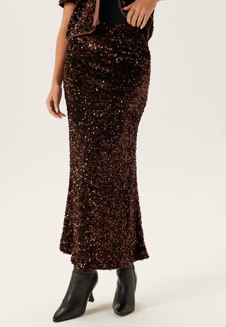 Vibelieve Hw Ankle Sequins Ski