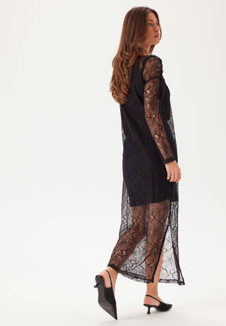 Vibiana Lace L/S ANKLE DRESS A