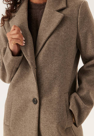 Viclaudia Button Coat