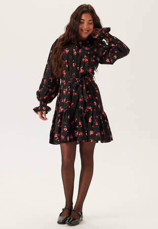 Viclo Rose Ls Shirt Dress