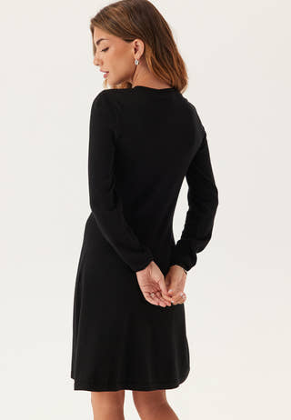 Vicomfy A-line O-neck Knit Dre