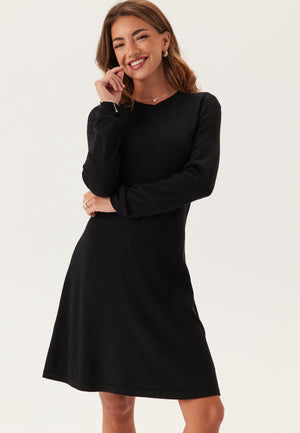 Vicomfy A-line O-neck Knit Dre