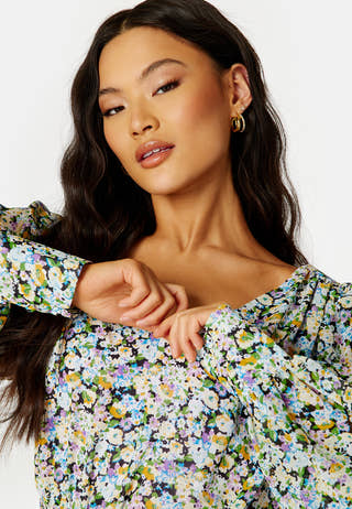 Victoria V-Neck L/S Dress