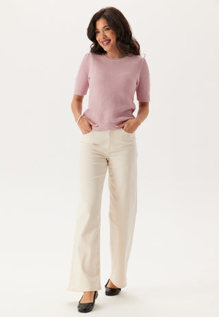 Vidalo O-Neck S/S knit top