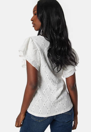 Vidella V-Neck S/L top