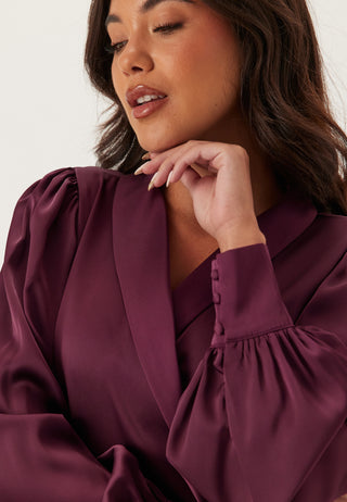 Vienna Ravenna L/S Ankle Wrap Dress