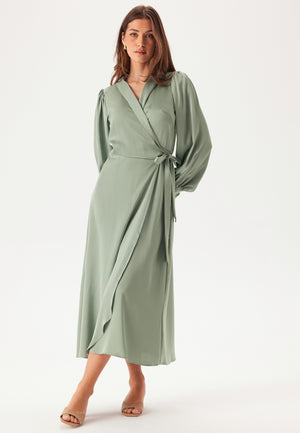 Vienna Ravenna L/S Ankle Wrap Dress