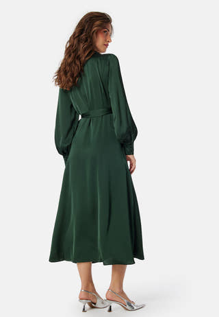 Vienna Ravenna L/S Ankle Wrap Dress