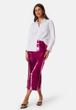 Vietta midi sequin skirt