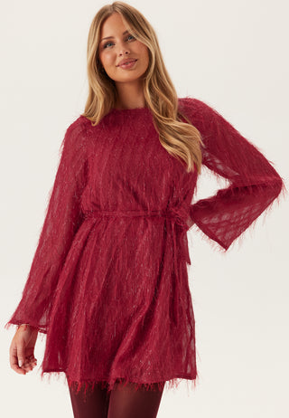 Vifeather L/S O-NECK SHORT DRE