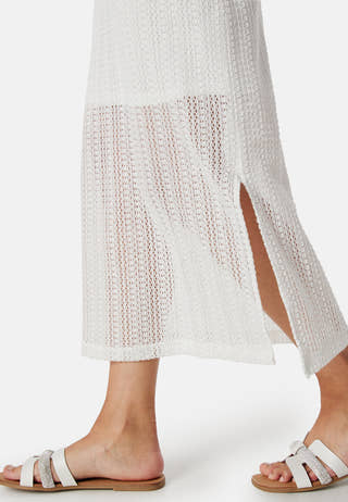 Vigardea O-Neck S/S ankle dress