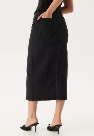 Vijaf Hw Midi Denim Skirt-noos