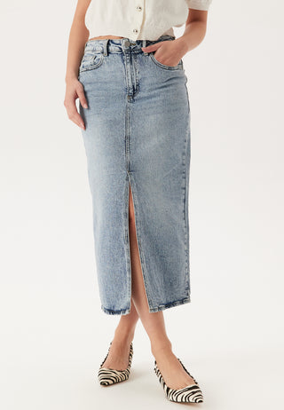 Vijaf Hw Midi Denim Skirt-noos
