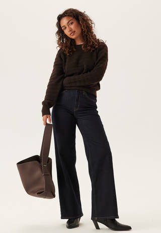 Vijayla O-neck L/S KNIT TOP