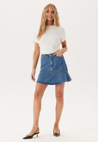Vijessie Rw Short Denim Skirt