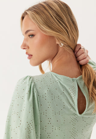 Vikally O-neck 2/4 TOP - NOOS