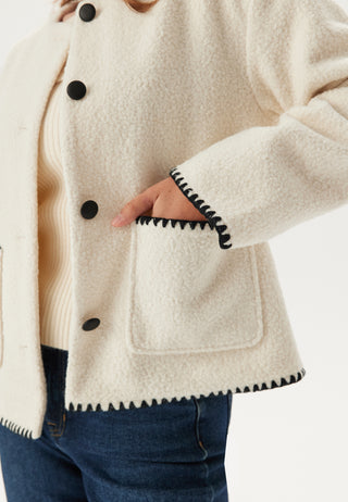 Vikaya L/S SHORT TEDDY JACKET