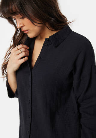 Vilania button 3/4 shirt