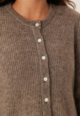 Vilory O-neck L/S KNIT CARDIGAN