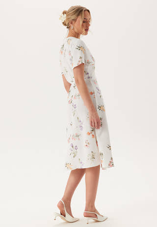 Vilovie S/S Wrap Midi Dress