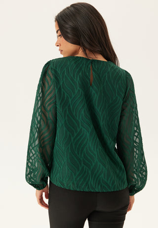 Vimika O-neck L/S Top