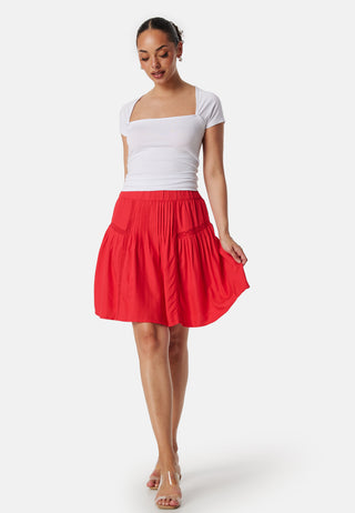 Vinensa High Waist short skirt