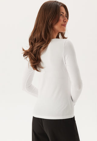 Vinora L/S O-NECK TOP - NOOS O