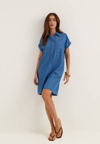 Vinori S/S SHIRT DRESS - NOOS