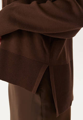 Viostria Rollneck L/S KNIT TOP