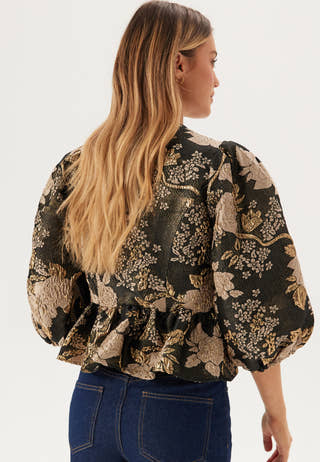 Viothea 3/4 PEPLUM JACQUARD TO