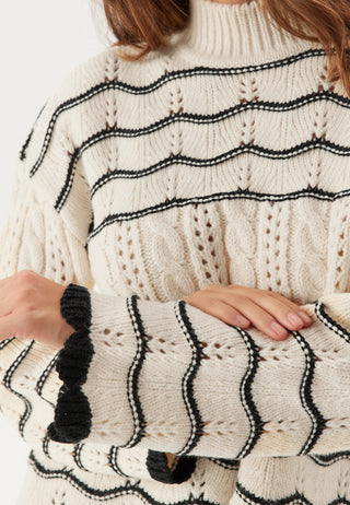 Viovirina High Neck L/S CABLE