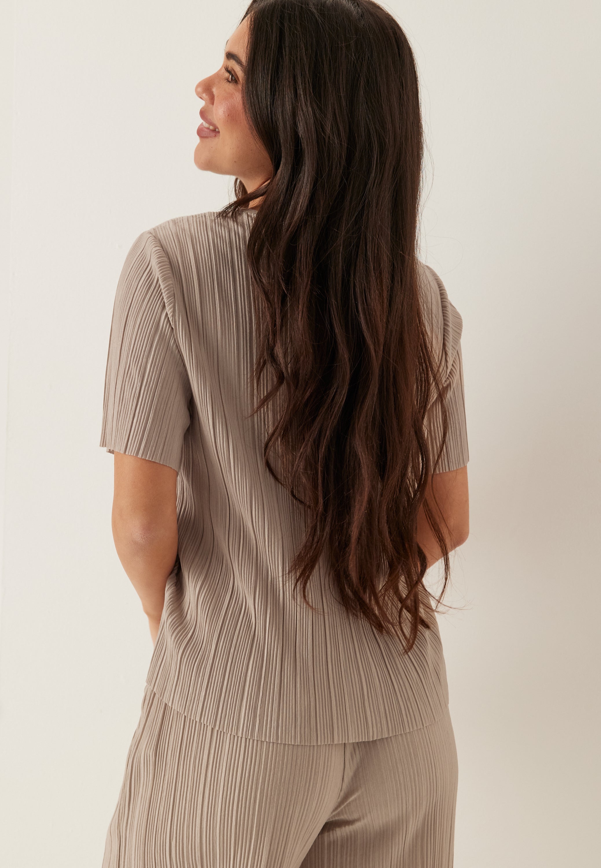 VILA VIPLISA O-NECK S/S TOP - NOOS - Blouse - blue surf VILA VIPLISA O-NECK S/S TOP - NOOS - Blouse - blue surf