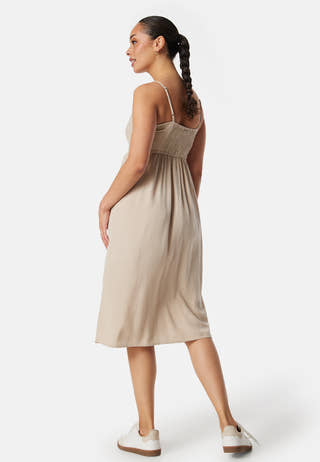 Vipricil strap button dress