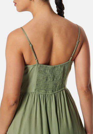 Vipricil strap button dress