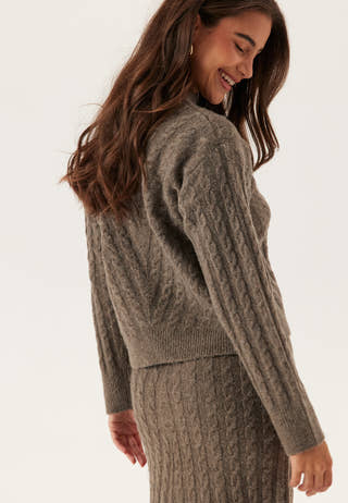 Virelli Highneck L/S CABLE KNIT