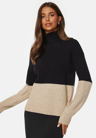 Ril Blocking Roll-NK L/S Knit Top